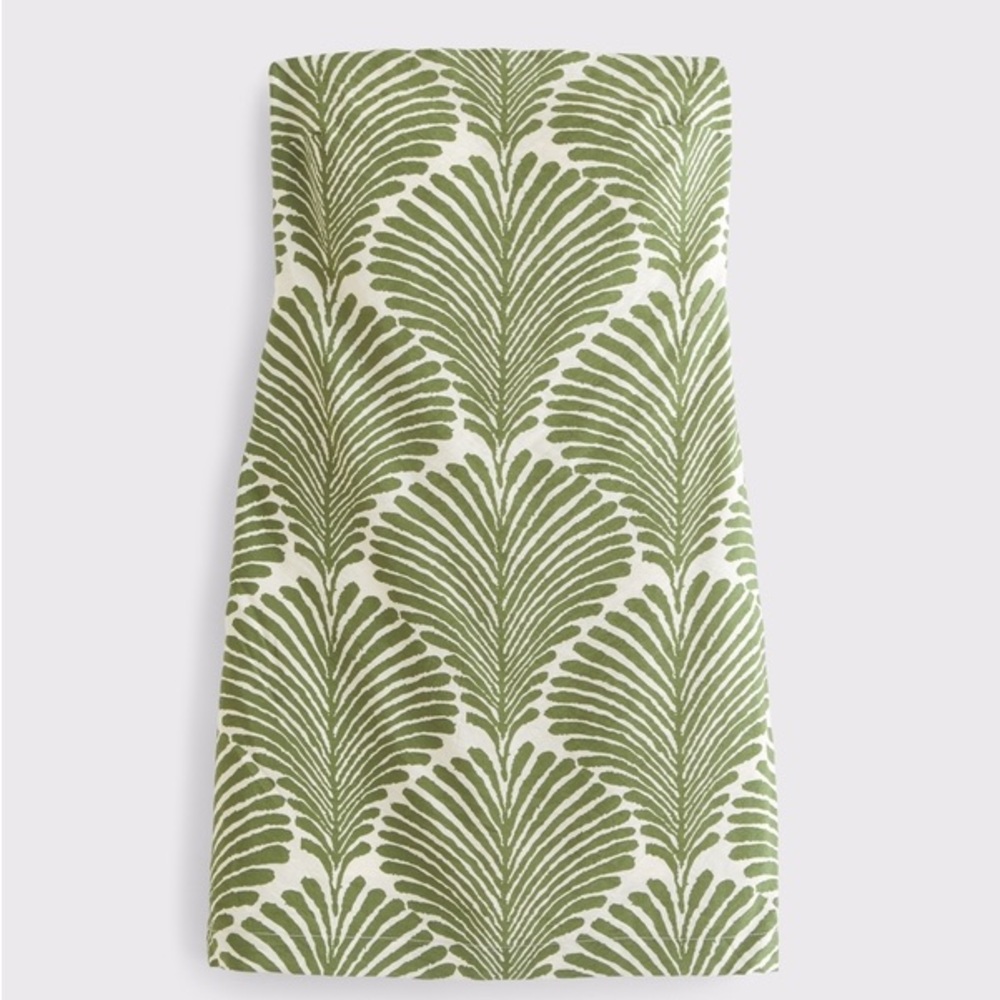 Abercrombie & Fitch Green and White Mini Dress/ Romper NWT size Small Tall (ST)